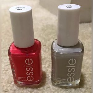 🆕🔥ESSIE REALLY PRETTY TRIO OF NAIL POLISHES(CUTE AS A BUTTON)CUT IT OUT)NWT!!!